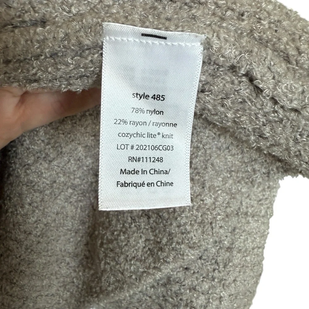 Barefoot Dreams Women's Gray CozyChic Lite Cardigan Sweater Size S Comfy Casual